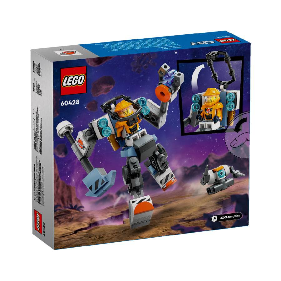 Đồ chơi lắp ráp Rô bốt xây dựng trong không gian LEGO CITY 60428