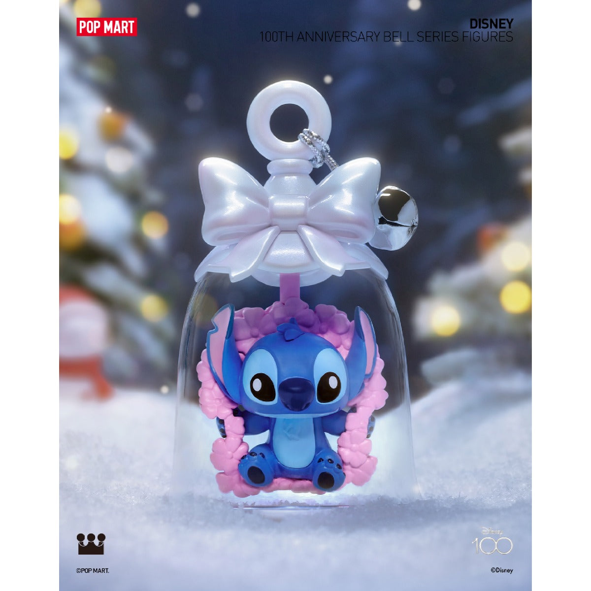 Disney 100th Anniversary Bell POP MART Model 6941848248602