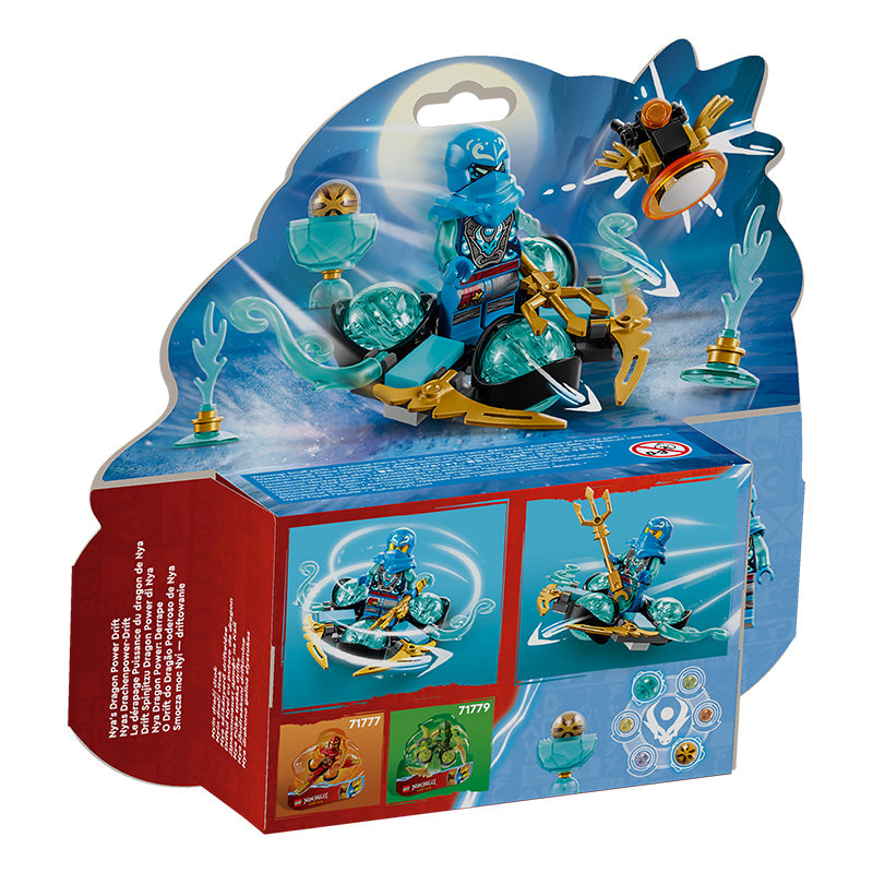 Đồ chơi lắp ráp Con quay năng lượng rồng của Nya LEGO NINJAGO 71778