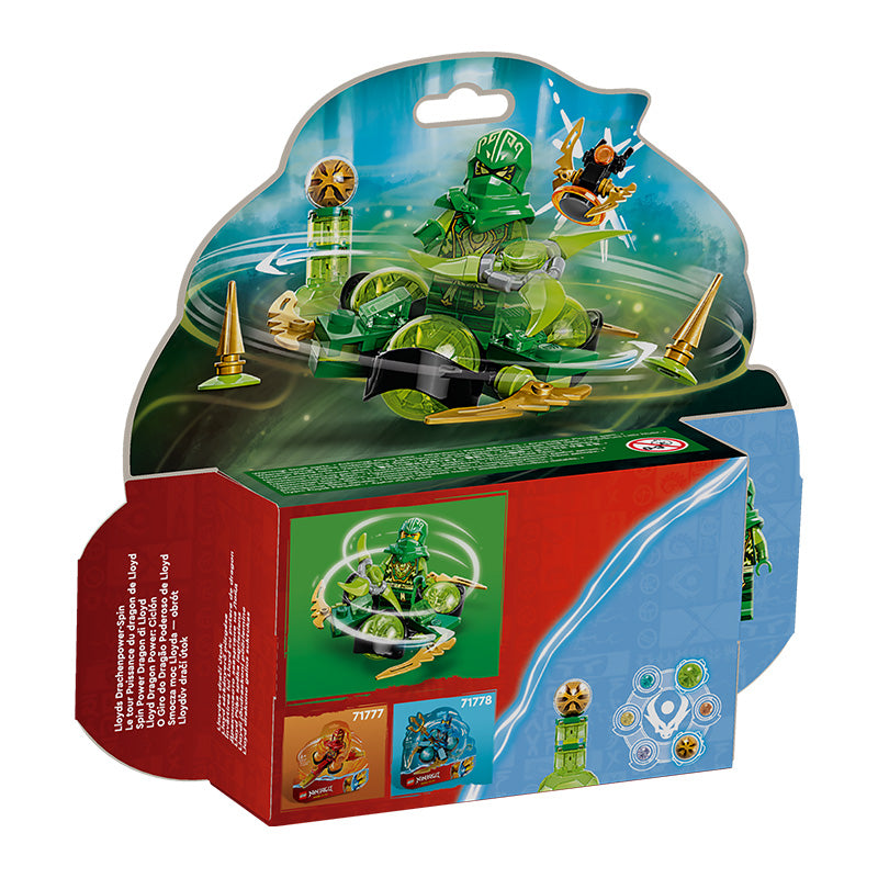 Đồ chơi lắp ráp Con quay năng lượng rồng của Lloyd LEGO NINJAGO 71779