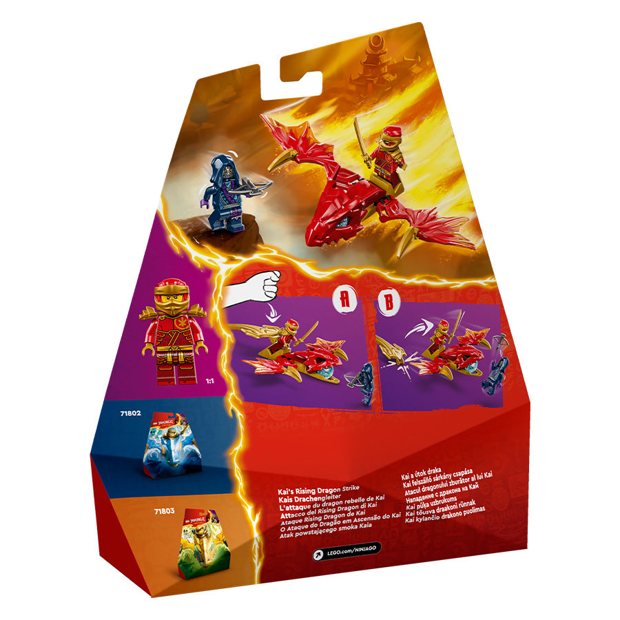 LEGO NINJAGO 71801 Kai's Dragon Launcher assembly toy