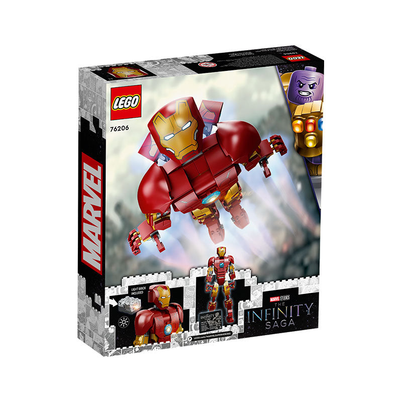 Đồ Chơi Lắp Ráp Mô Hình Người Sắt LEGO SUPERHEROES 76206