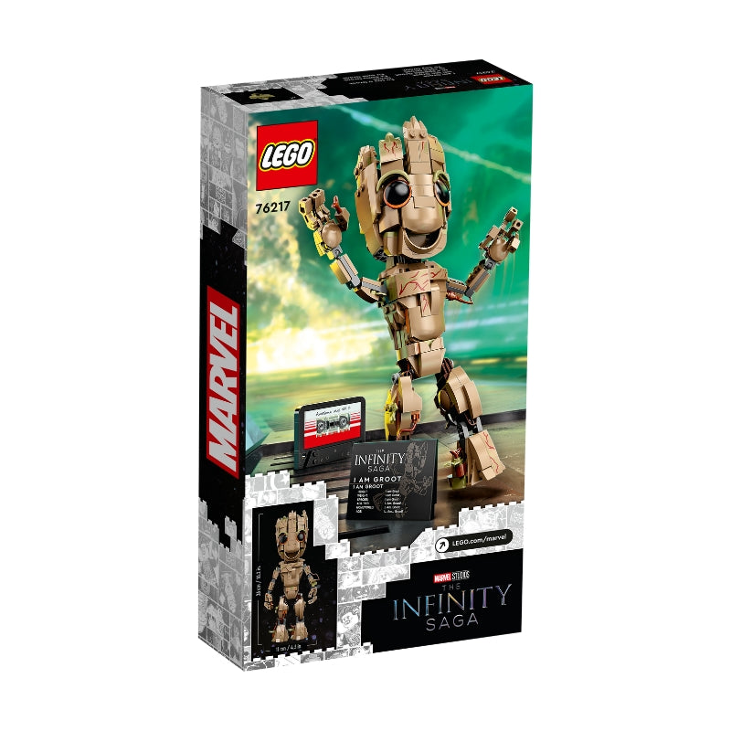 Đồ Chơi Lắp Ráp Mô Hình Nhân Vật Groot LEGO SUPERHEROES 76217