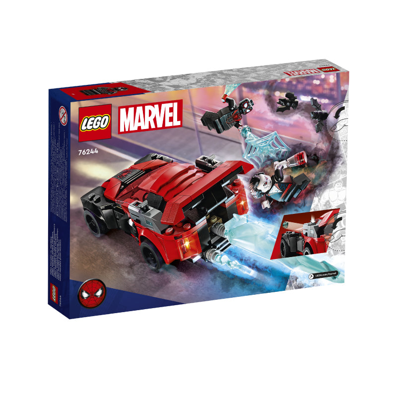 Đồ Chơi Lắp Ráp Miles Morales Đối Đầu Morbius LEGO SUPERHEROES 76244