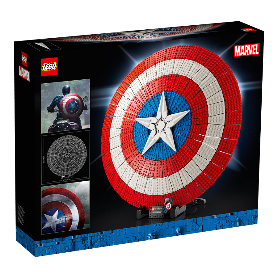 LEGO SUPERHEROES 76262 Captain America's Shield assembly toy