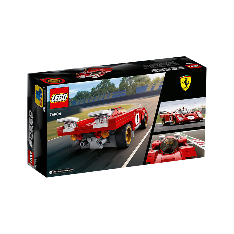 Đồ Chơi Lắp Ráp Siêu Xe 1970 Ferrari 512 M LEGO SPEED CHAMPIONS 76906