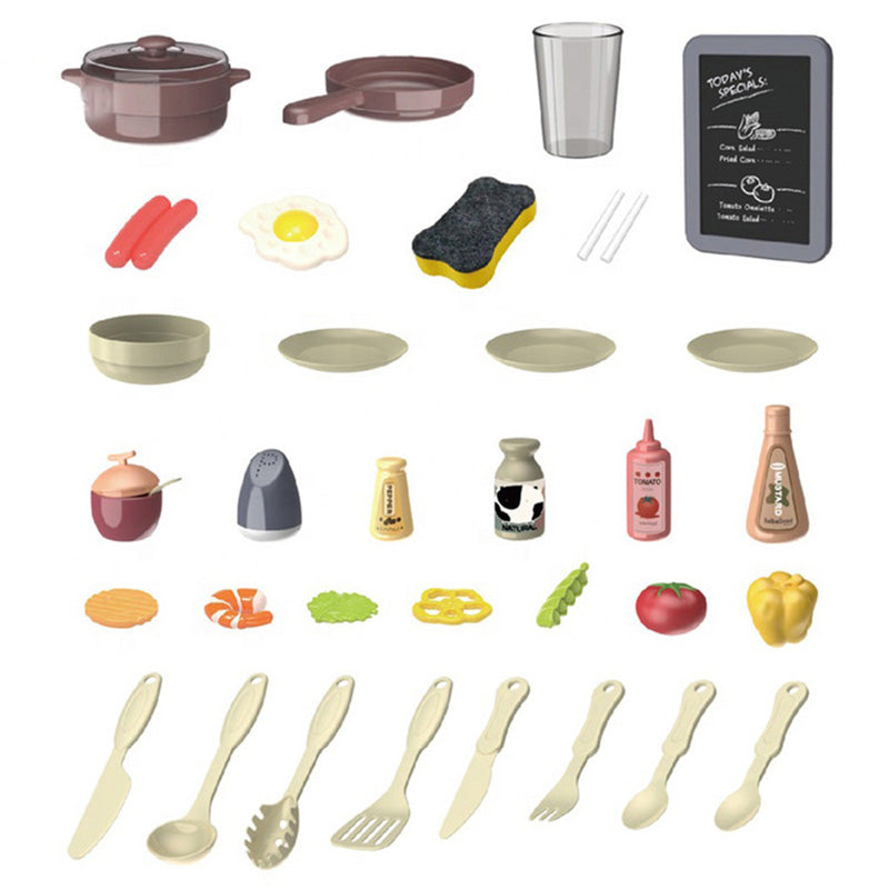 Large kitchen set-Blue gray SWEET HEART 889-189