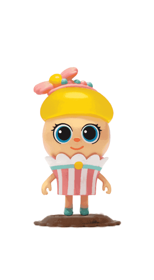 Bánh Mini Cupcake - Jellystar và Jellypong BREAD BARBERSHOP BB32779