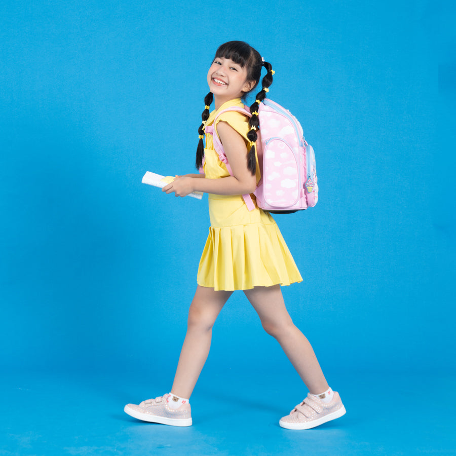 Ba lô Fancy - Alpaca Tinh Nghịch Hồng CLEVERHIPPO BA1215