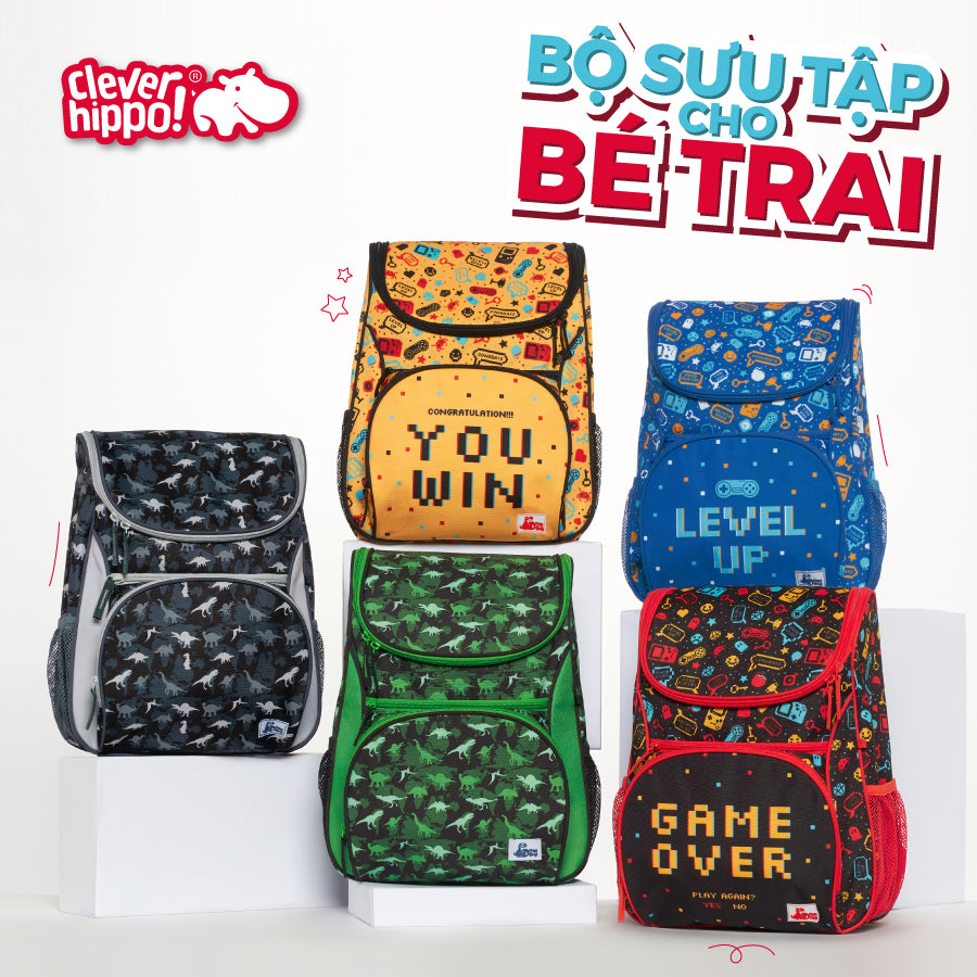 Ba Lô Thế Giới Trò Chơi - Đen DONI DINO BFG1103