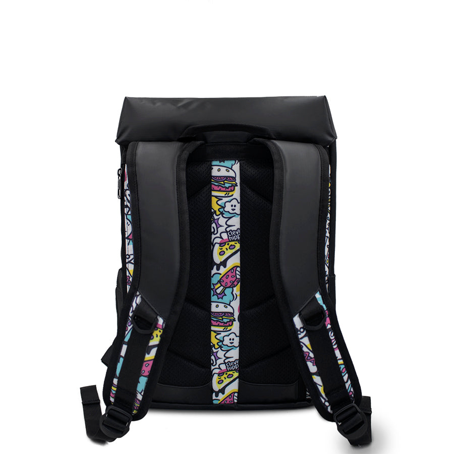 Topper Backpack - Street Style Black CLEVERHIPPO BST7201