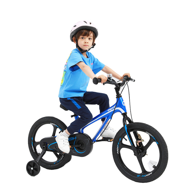 Xe đạp trẻ em Chipmunk Moon 14 inch màu xanh CM14-5P-BL