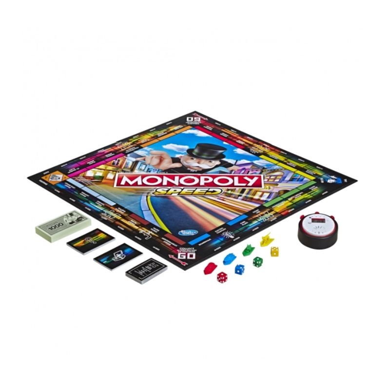 MONOPOLY SPEED - MONOPOLY E7033 Speed Race Track