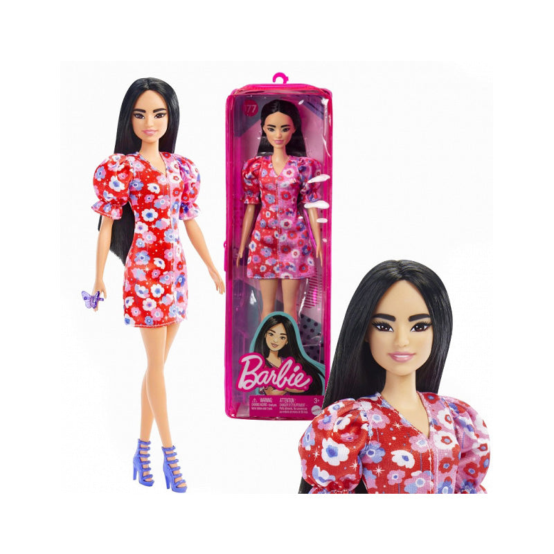 Búp bê thời trang Barbie - Color Block Floral Dress BARBIE FBR37