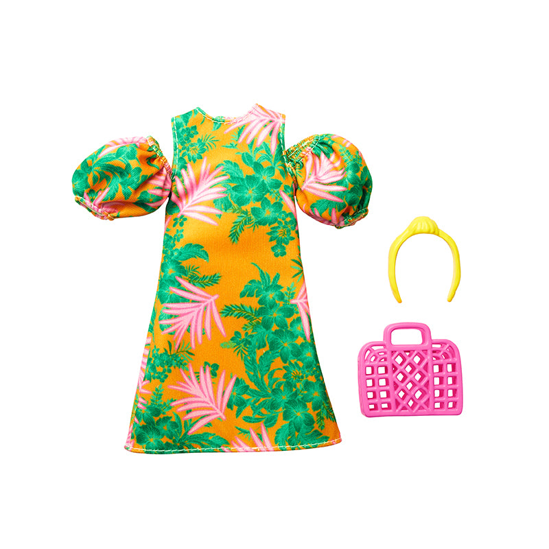 Phụ kiện búp bê thời trang của Barbie Tropical Dress BARBIE GWC27