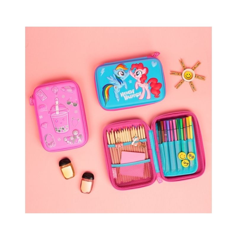 3D Pencil Case - Cute Pink Boba CLEVERHIPPO HC1205