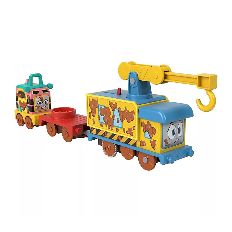 Mô hình đầu kéo và 2 toa tàu CARLY/SANDY THOMAS FRIEND HFX97