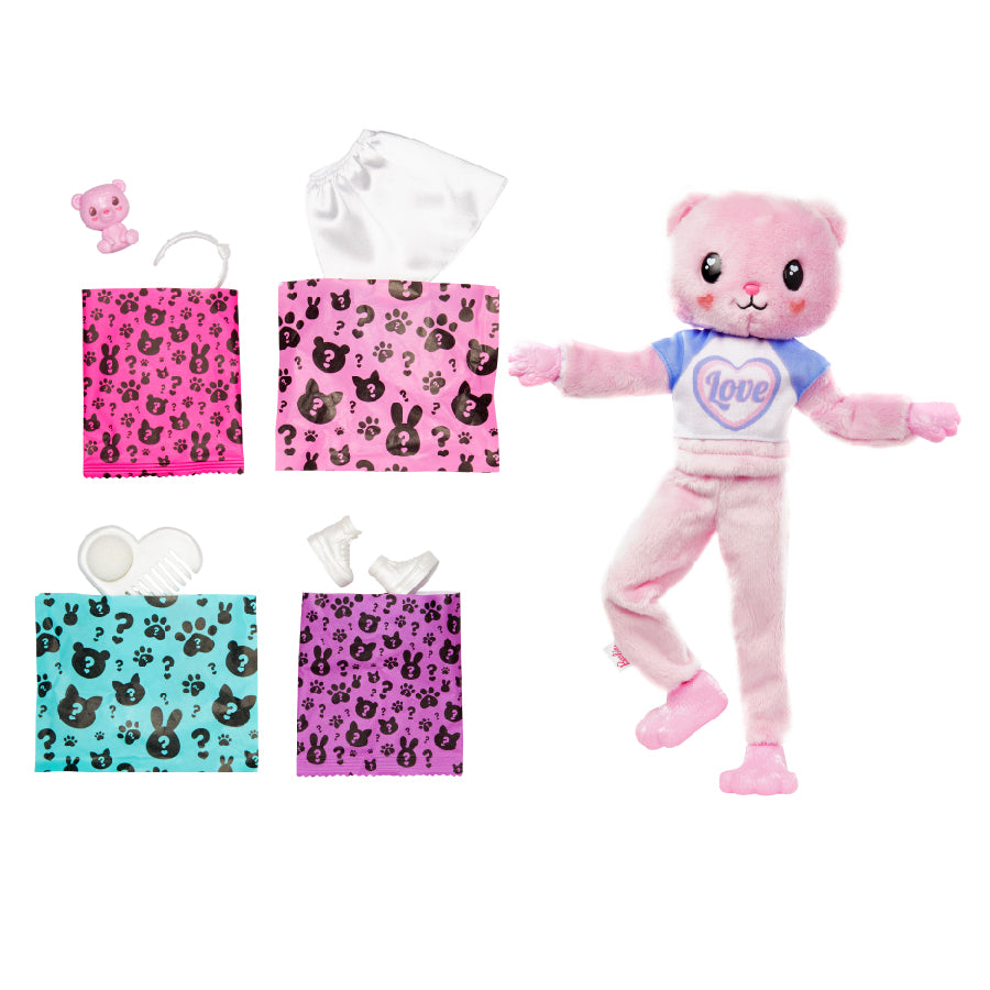 Búp bê Barbie Cutie Reveal - Teddy Bear BARBIE HKR02