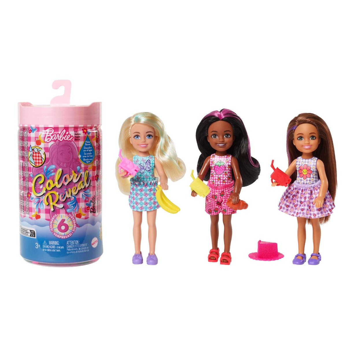 Búp bê Chelsea Đổi Màu- Phiên bản Thời Trang Picnic BARBIE HKT81
