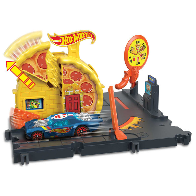 Trạm Pizza Thần Tốc Hot Wheels City HOT WHEELS HMD53