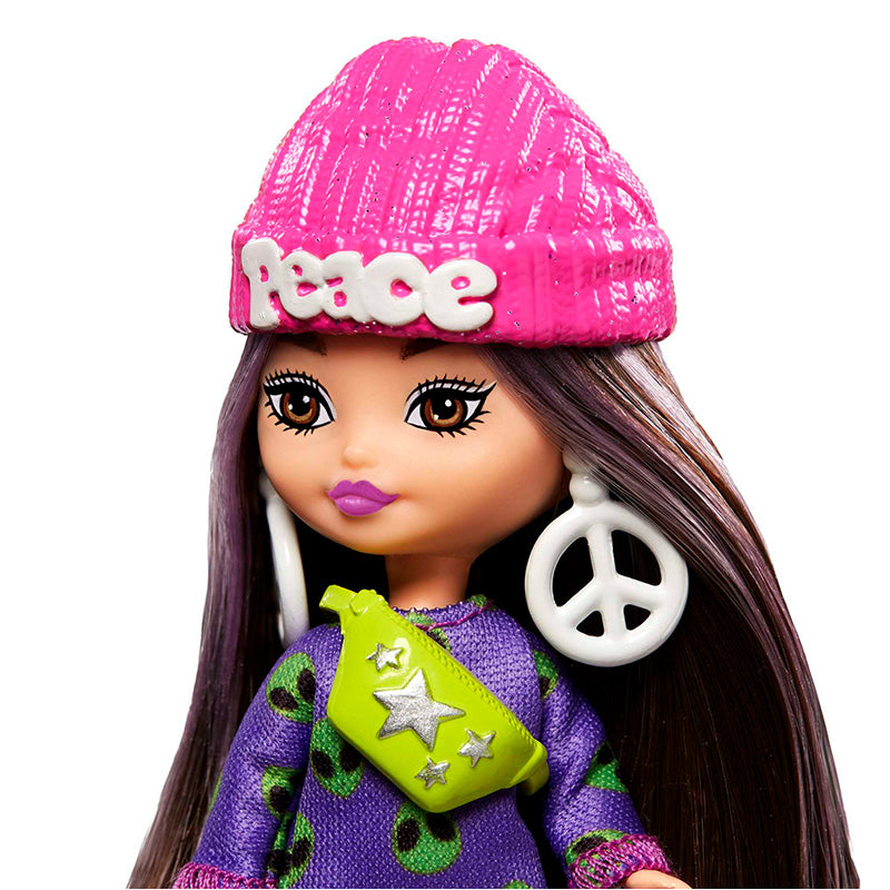 Búp bê Barbie Mini Mini Extra - AILEN PRINT HOODIE BARBIE HLN44
