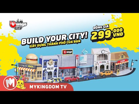 Bộ mô hình cửa hàng bán xe và xe Bburago Mercedes-Benz MAISTO MT31500