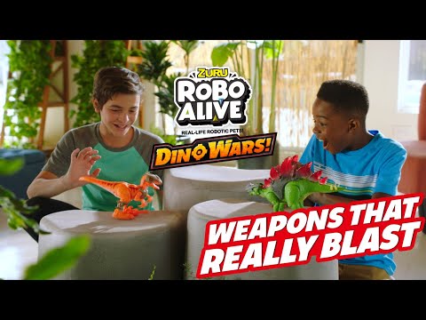 Tyrannosaurus rex fighting Red T-Rex ROBO ALIVE 7132