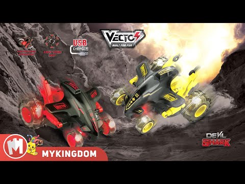 Đồ chơi siêu xe điều khiển từ xa Cá mập săn mồi (vàng) VECTO VT626