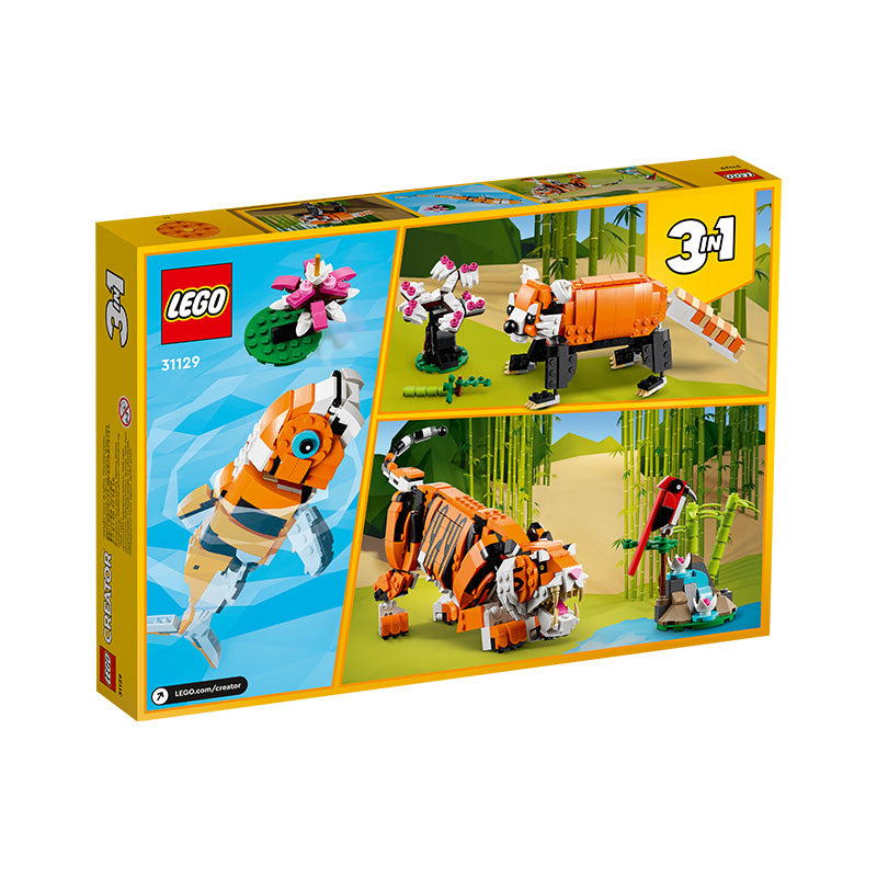 Đồ Chơi Lắp Ráp Bộ Lắp Ráp Mãnh Hổ LEGO CREATOR 31129
