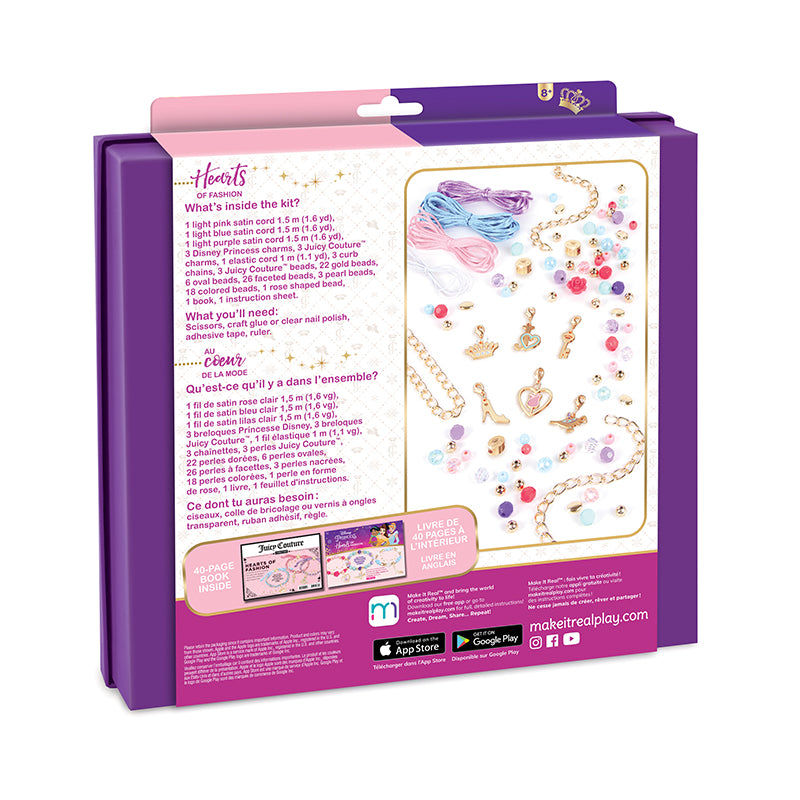 Bộ thiết kế vòng tay Công Chúa Disney x Juicy Couture MAKE IT REAL 4442MIR