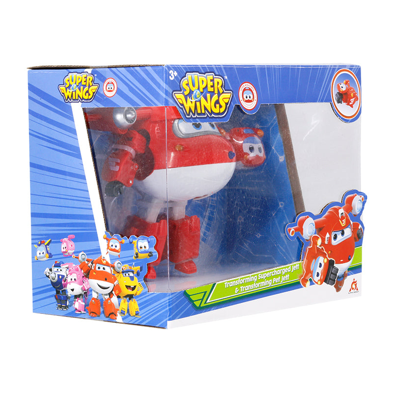 Robot Biến hình Cỡ lớn Jett Siêu Cấp kết hợp thú cưng Jett
SUPERWINGS YW750941