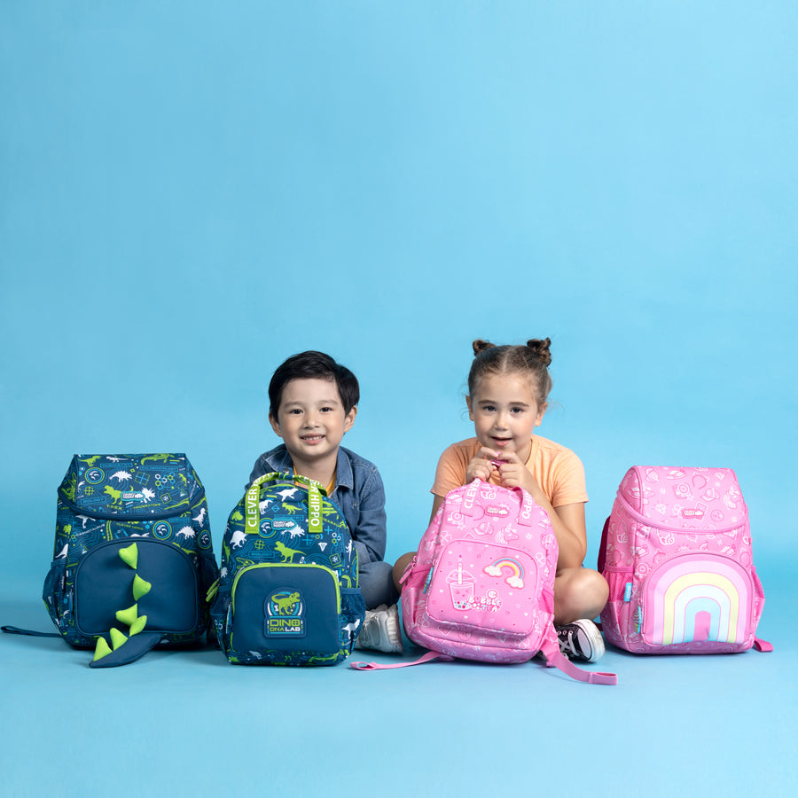 Mini Backpack - Cute Pink Boba CLEVERHIPPO BC4101