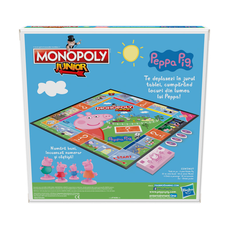 Cờ tỷ phú Monopoly Peppa Pig Bé Heo Hồng MONOPOLY F1656