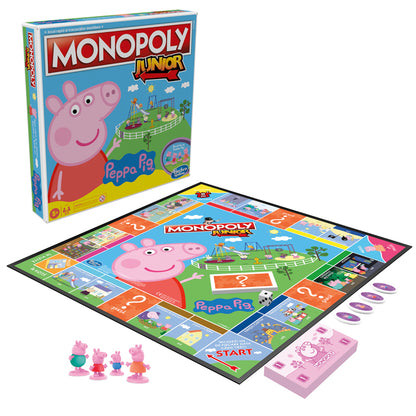Cờ tỷ phú Monopoly Peppa Pig Bé Heo Hồng MONOPOLY F1656