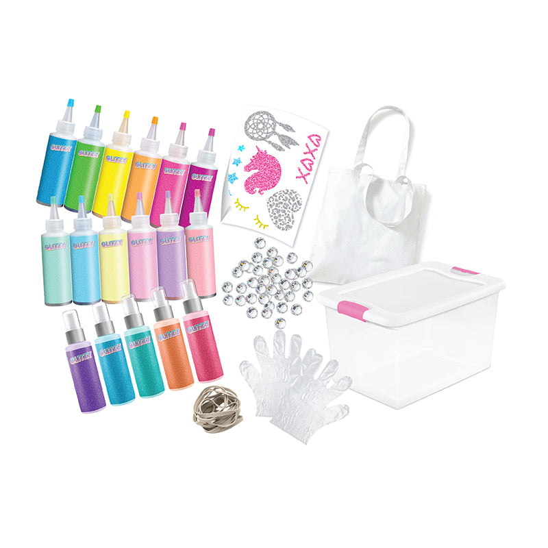 Bộ dụng cụ màu trang trí Glitzy Studio GLITZY GIRL HUN0459