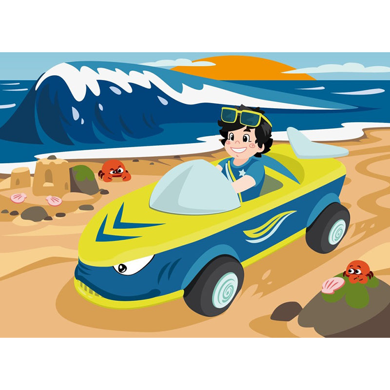 Xe lắp ráp có đèn & âm thanh Dave Divey SIKU TD0105