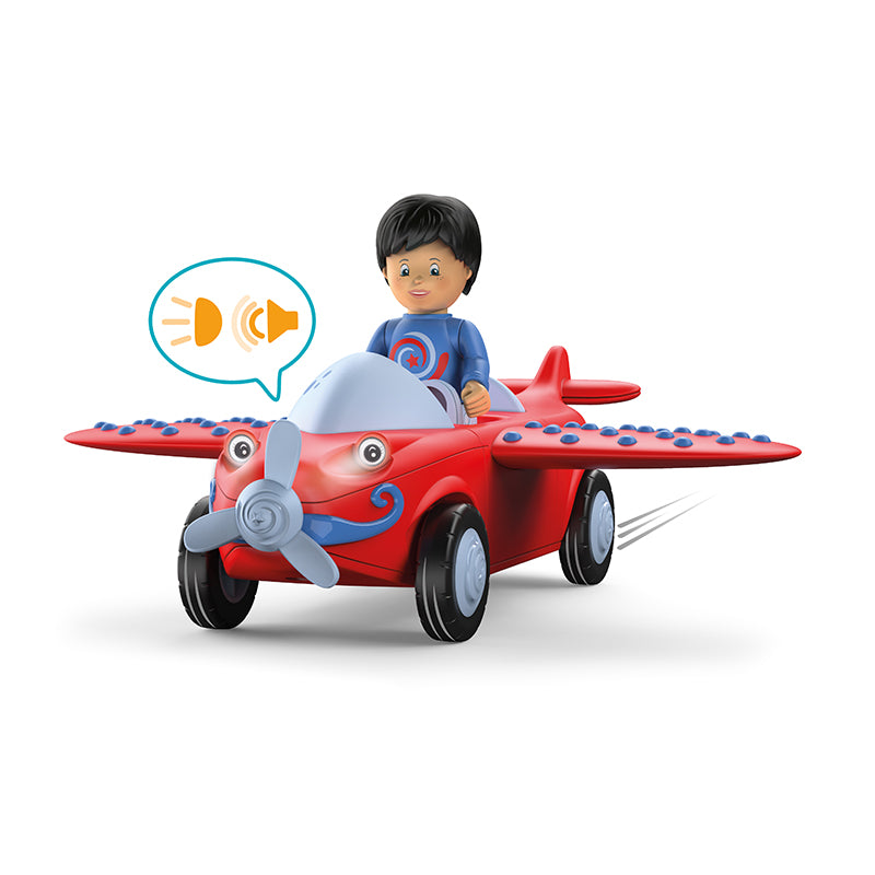 Xe lắp ráp có đèn & âm thanh Leo Loopy SIKU TD0116