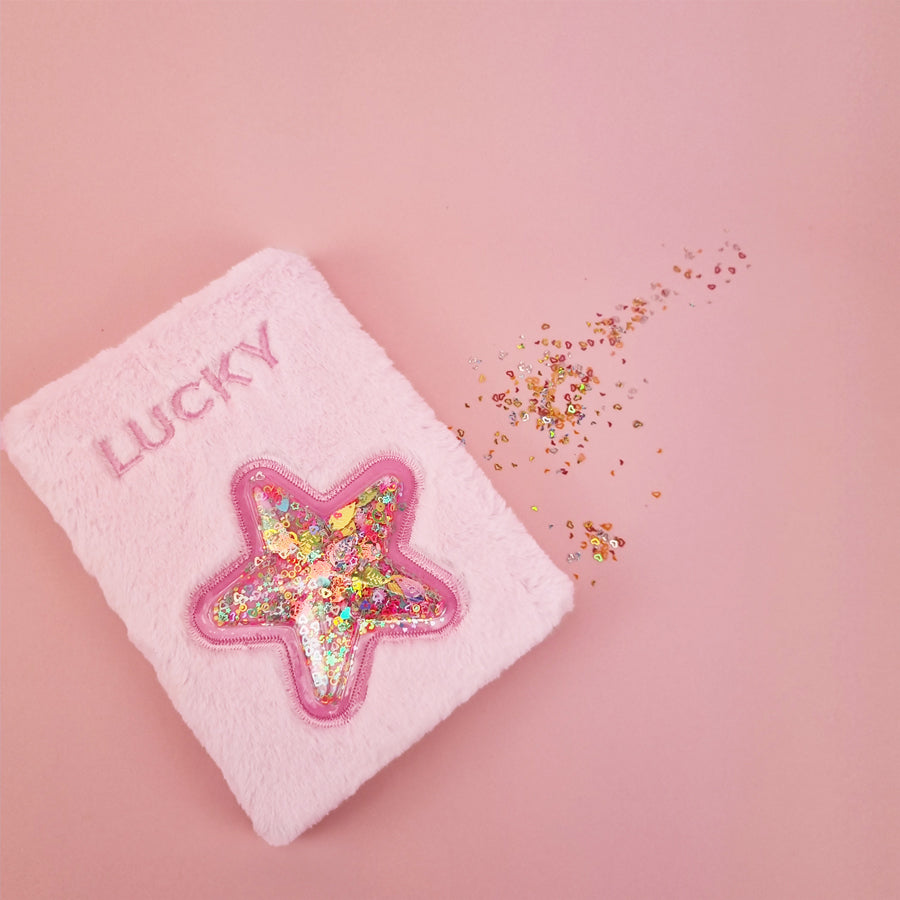 Bộ đồ dùng văn phòng phẩm - Sparkle Star Hồng CLEVERHIPPO NB1101