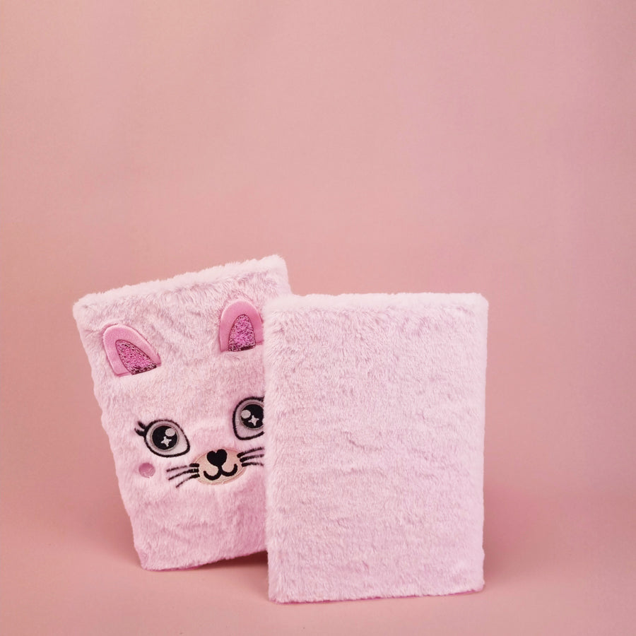 Stationery set - Lovely Cat Pink CLEVERHIPPO NB1102