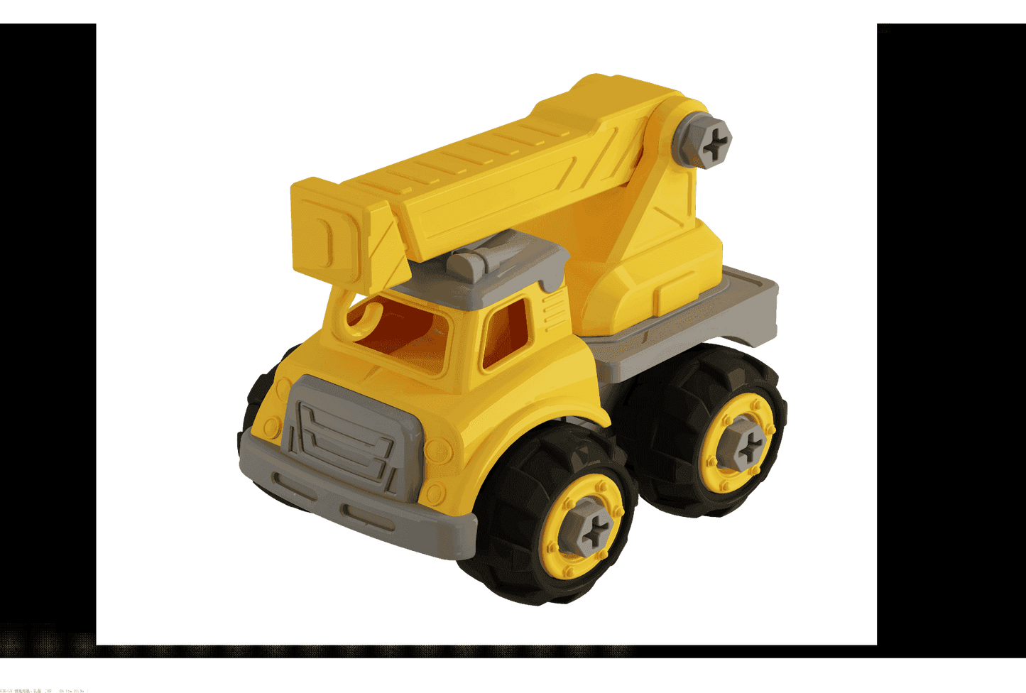 Đồ chơi lắp ráp Vecto DIY - Xe cẩu VECTO OK1014