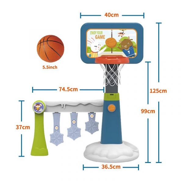 Bộ đồ chơi thể thao 2 trong 1 cho bé PEEK A BOO PAB021