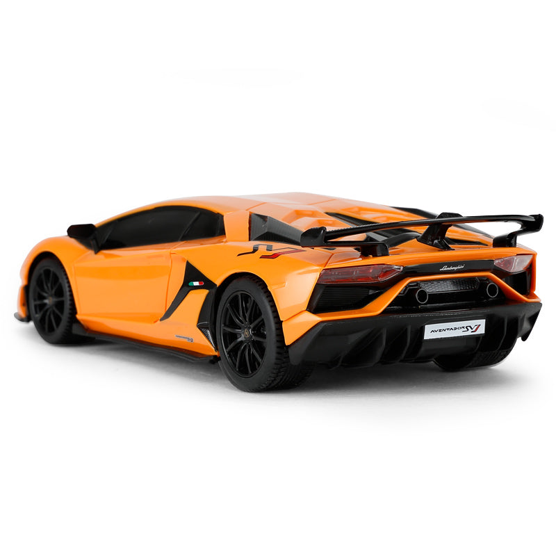 1:24 Lamborghini Aventador SVJ control car in Orange RASTAR R96100