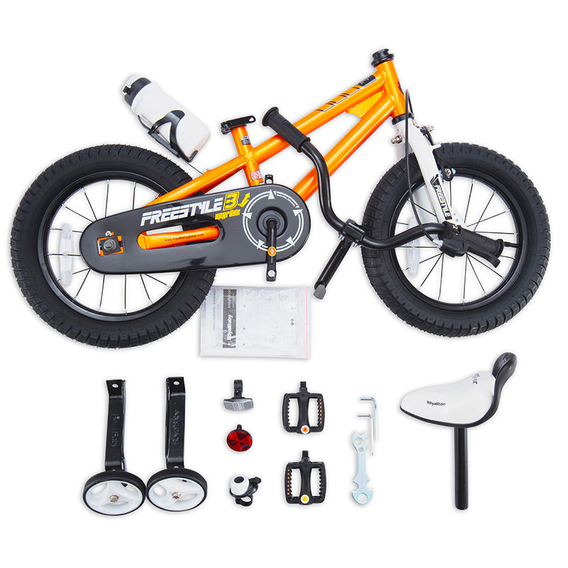 RoyalBaby Freestyle 16 inch Orange children's bike RB16B-6-OR