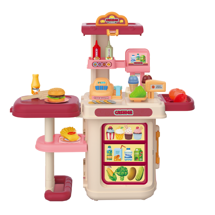 Bộ vali siêu thị 3 trong 1 46 chi tiết SWEET HEART SH0010