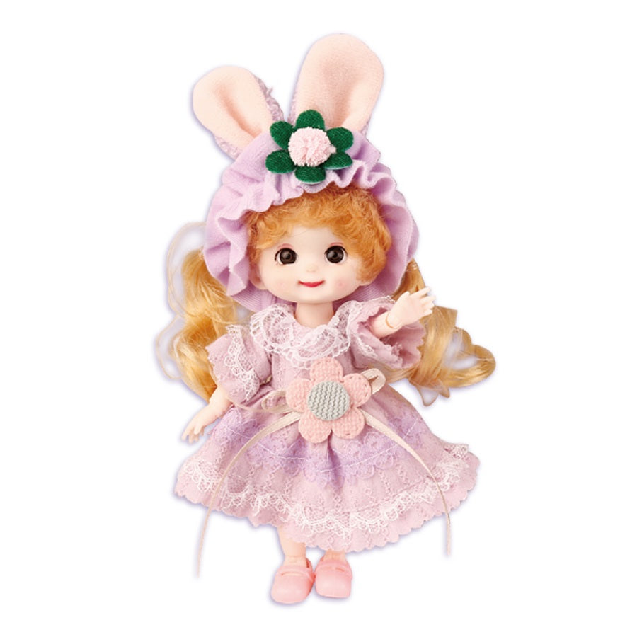 Bộ túi xách cùng búp bê tím mơ mộng SWEET HEART SH46