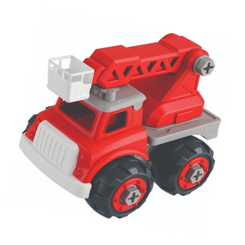 Vecto DIY assembly toy - VECTO VT1062 rotating ladder fire truck
