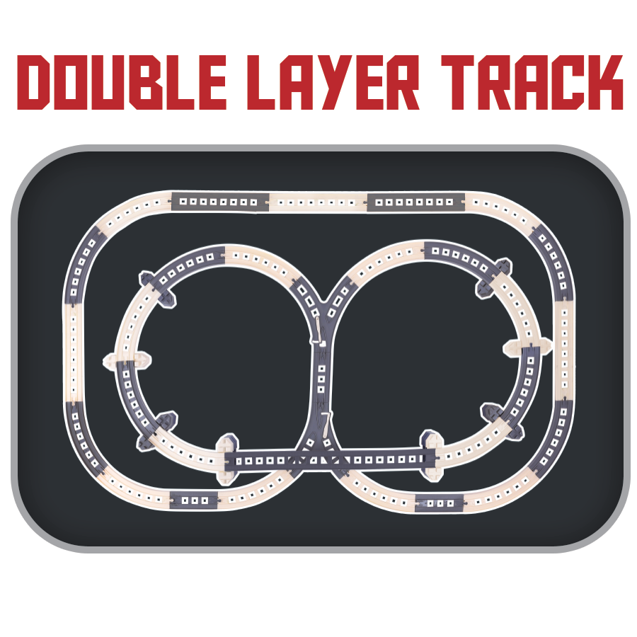 Battery-powered high-speed train and rail assembly kit - Firefighting VECTO VT1628-8