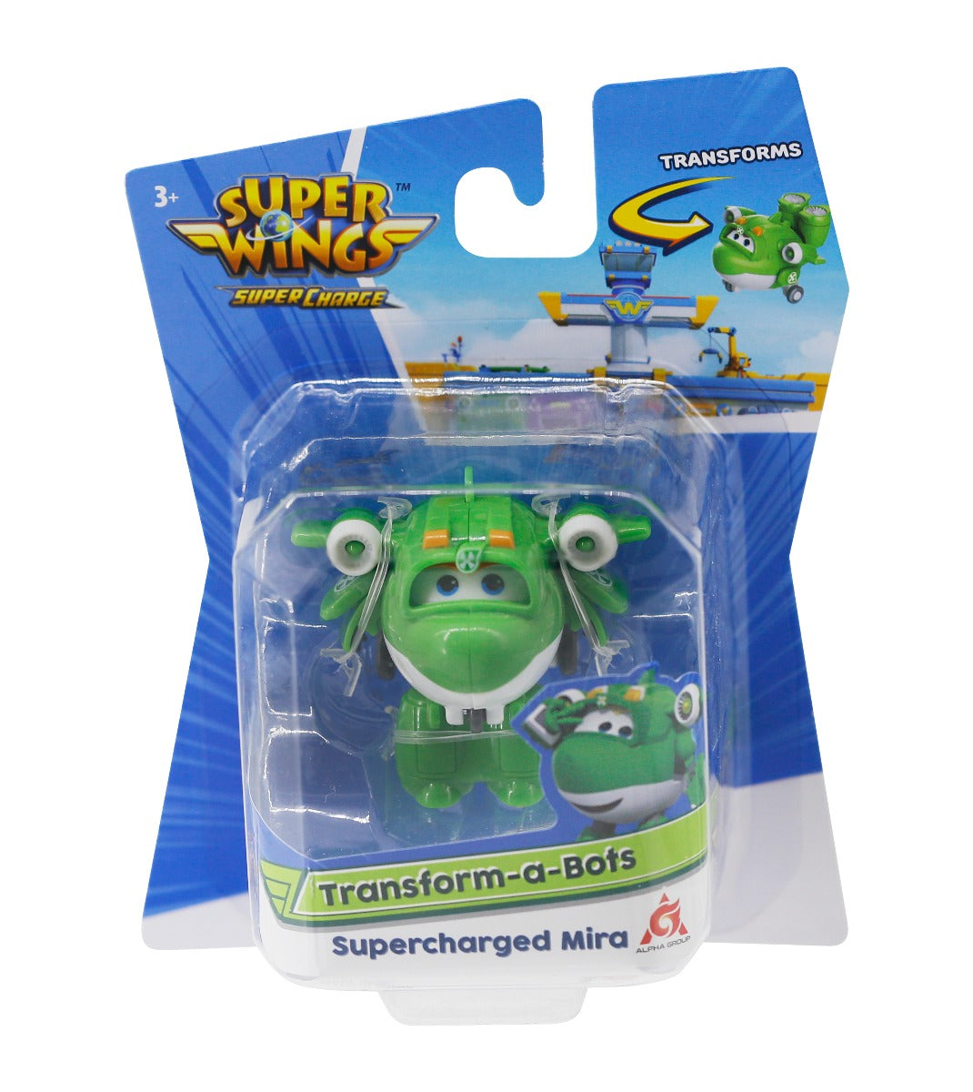 Super quality Mira Small Transformation Robot toy SUPERWINGS YW740048