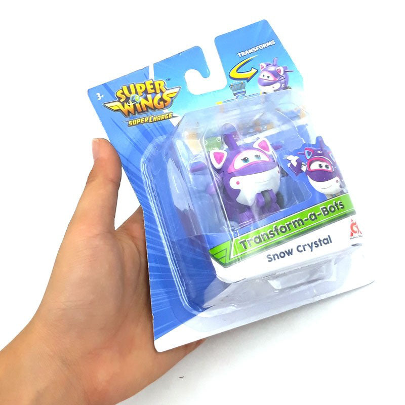 Đồ chơi Robot Biến Hình Cỡ Nhỏ Crystal Băng Tuyết SUPERWINGS YW740063