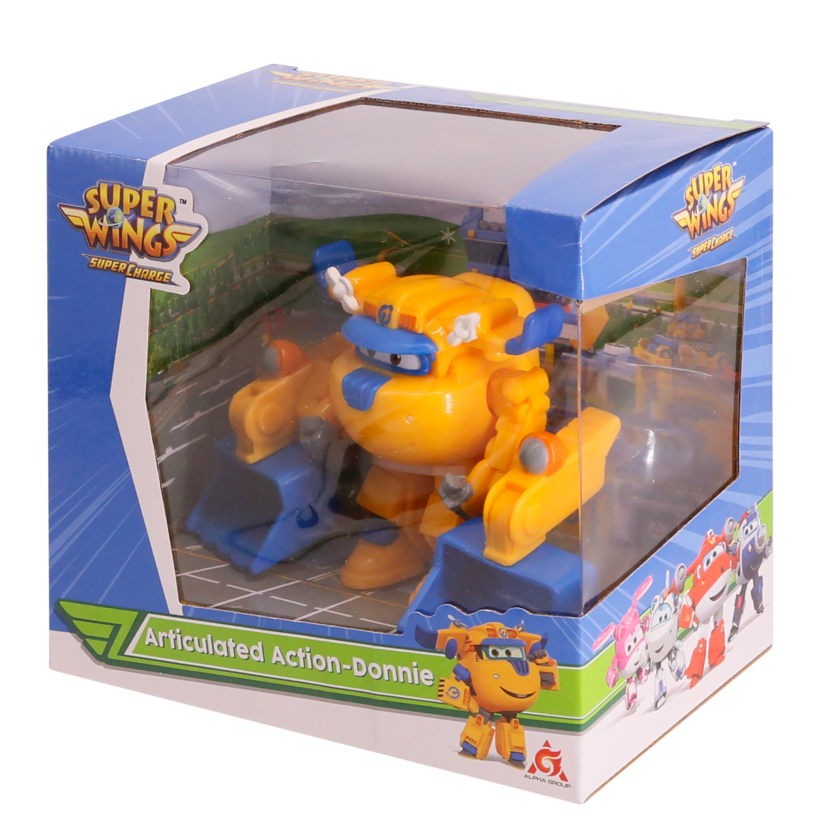 SUPERWINGS YW740992 Donnie smart mini joint-breaking robot toy